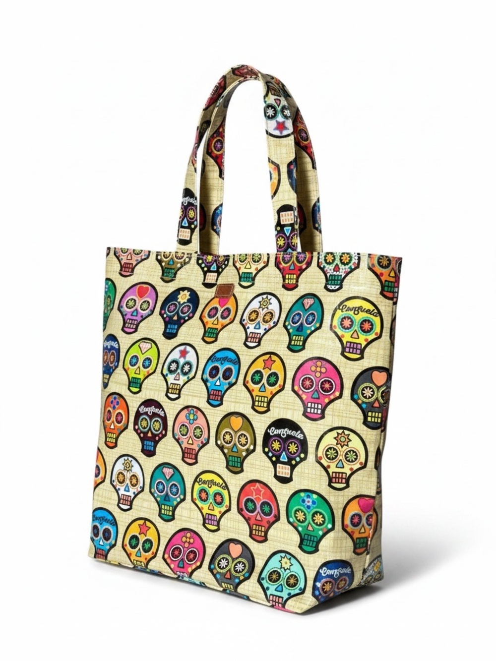 Consuela Sugar Skulls Basic Large Tote Bag - Picture 2 of 13